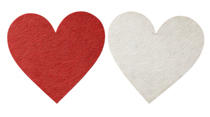 Valentine heart-shaped tag paper sticker label — high-resolution isolated PNG cutout with transparent background for love-themed branding, gift tags, packaging, scrapbooking, cardmaking, e-commerce