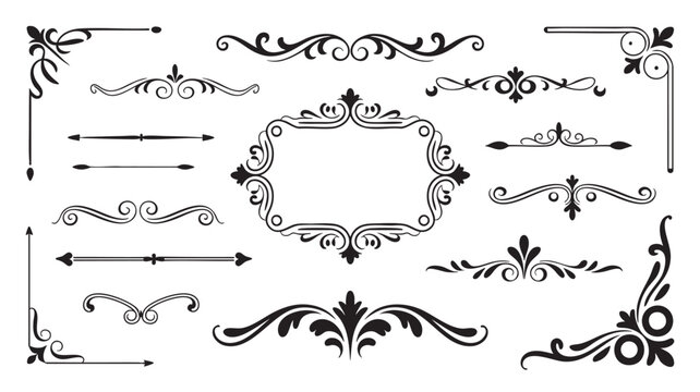 Border Design Vector. 
