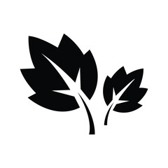 Black leafy vegetable or herb emblem appears distinctly on a white background now