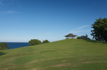 種差海岸の美しい風景 [ 方角 : 東 ] 三陸復興国立公園