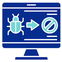 Bug  Icon Element For Design