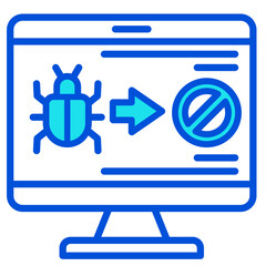 Bug  Icon Element For Design