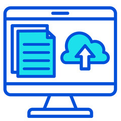 File Sharing  Icon Element For Design