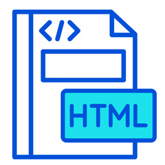 Html File  Icon Element For Design