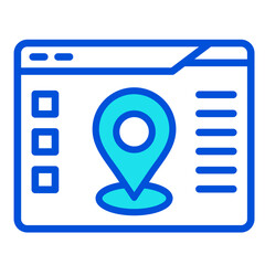 Gps  Icon Element For Design
