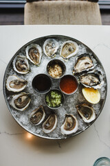 Whole Plate of Oysters