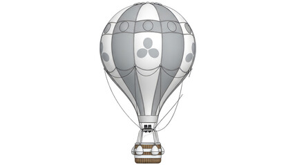 Isolated Air Balloon