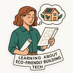 Engaging in Educational Exploration of Sustainable Building Technologies with a Focus on Eco-Friendly Architecture Concepts and Design Innovations captured with clarity