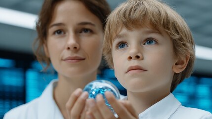 Exploring innovative science concepts laboratory educational workshop modern setting close-up learning experience