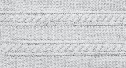 Sweater fabric white background texture