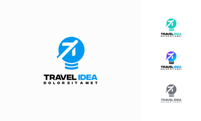 Travel Idea logo designs concept vector, Travel agencies logo symbol
