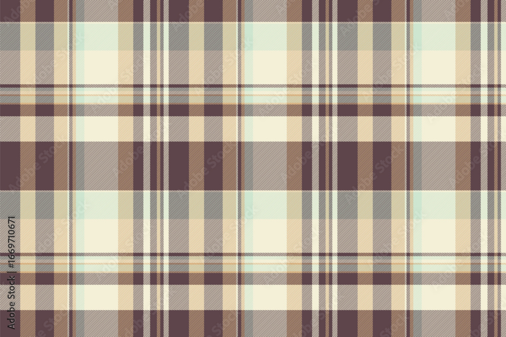 Poster elegant plaid pattern with muted tones. seamless, versatile background for textile design, web graph