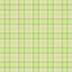 Quilt tartan fabric vector, clothing textile plaid background. Glamour pattern texture check seamless in lime and light colors.