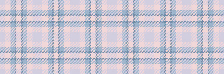 Subtle pastel plaid pattern in soft pink and blue hues.  Ideal for textile design, website backgrounds, or delicate branding. This seamless texture evokes feelings of calm and serenity.