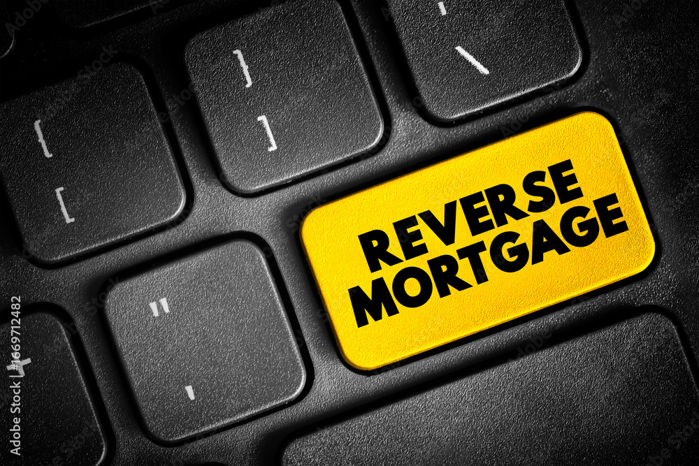 Poster reverse mortgage - secured by a residential property, that enables the borrower to access the unencu