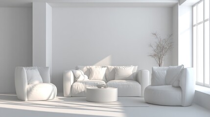 Modern minimalist living room scene (24)