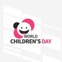 Vector Illustration Design World Children's Day