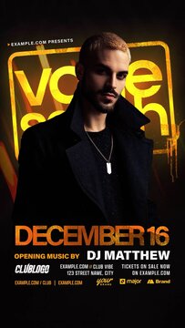 Animated Nightclub Flyer Template