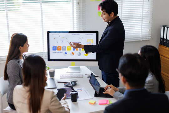 Accounting company provide finance and taxation planning for profitable cash flow, Auditor and accountant team working in office, analyze financial data and accounting record with calculator.Insight