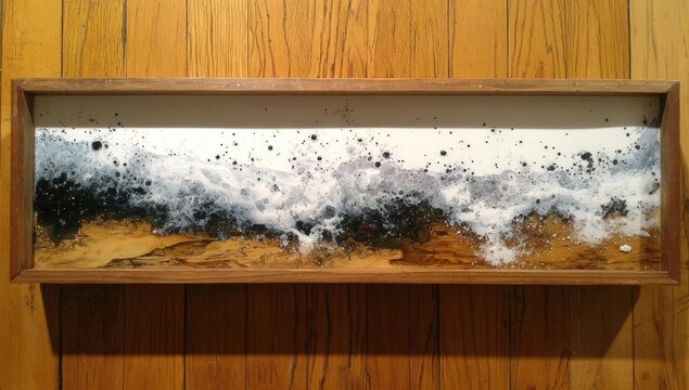 Abstract Artwork Displayed