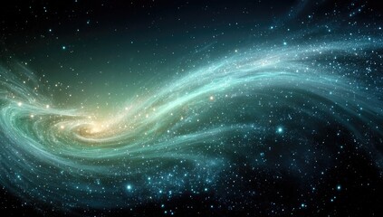 Obraz premium Abstract Nebula in Deep Space