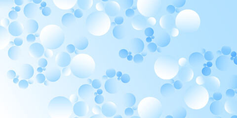 Modern geometric background gradient soft light blue bokeh for Graphic Business background hitech art modern simple abstract