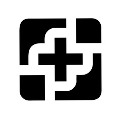 Pharmacy Icon Set – Drugstore, Medical, Health, Cross, Prescription, Vector, Editable, Minimal