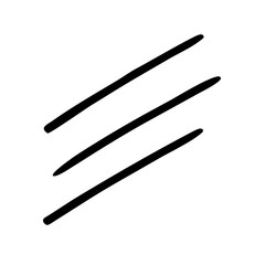 Scribbled Line Icon Set – Abstract, Sketch, Hand-Drawn, Vector, Editable, Minimal, Modern