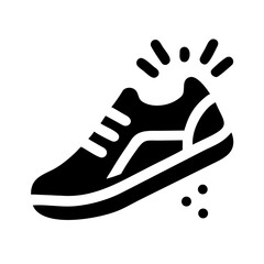 Trendy Sneakers Icon – Stylish Running Shoes, Athletic Footwear, Modern Kicks, Streetwear Style, Sporty Comfort, and Fashionable Vector Icon Set