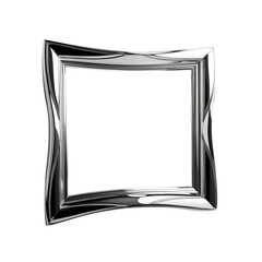 black photo frame PNG