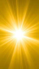 Obraz premium Radiant golden burst