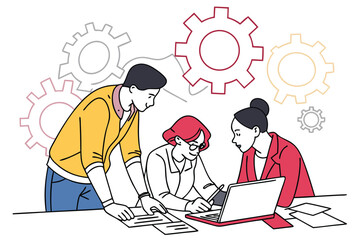 business meeting in the office