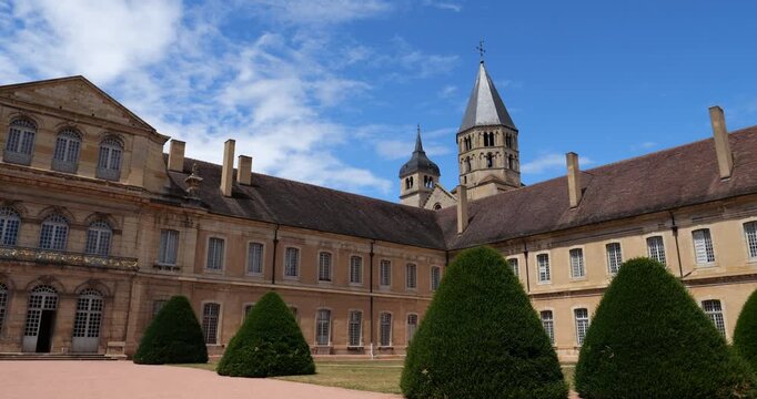Cluny abbey, Saone et Loire department, Burgundy, France