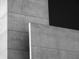 Architecture details Cement wall concrete panel Geometric form Building Industry material 
