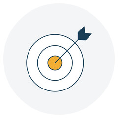 Goal Icon, Goal Setting Framework, Goal Achievement Plan, Strategic Goal Guidelines, Personal Goal Roadmap, Business Goal Objectives, vector