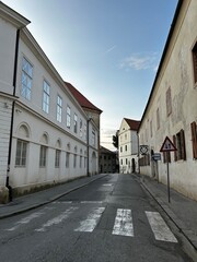 old street in the old town