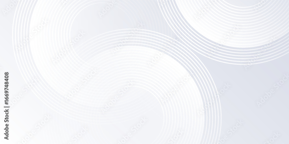Aufkleber lines grey background with dynamic circle lines abstract