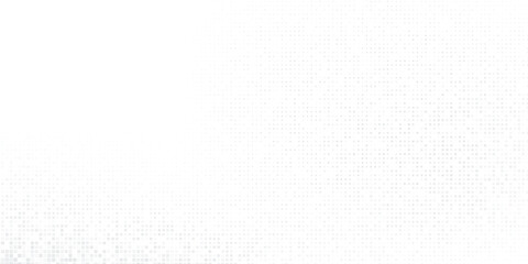 Mesh grunge dotted halftone gradient texture. Vanishing polka dot vector abstract simple modern