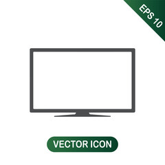 Flat Screen Television Icon