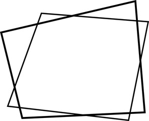 vector illustration of an abstract frame