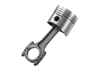 Isolated piston connecting rod automotive industrial vehicle component part repair