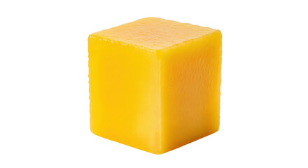 Isolated Cube of Mango