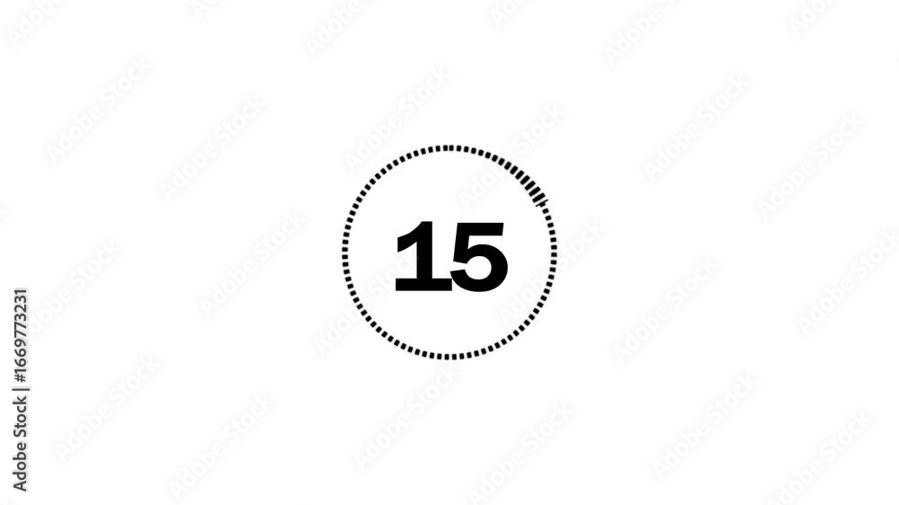Poster add a professional touch to your videos with this transparent countdown timer video. perfect for liv