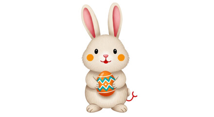 Isolated Easter Bunny