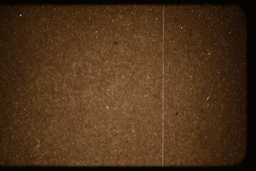 Vintage cinematic film texture background with scratches, dust, sepia tone, retro movie reel effect, classic aged celluloid frame for nostalgic video editing and old film restoration projects