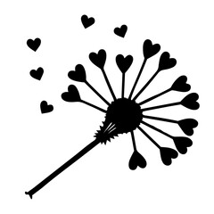 set of black ink splashes