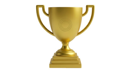 Isolated Golden Cup