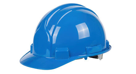 Isolated Blue Hard Hat