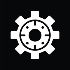Obraz premium Business Settings Gear Icon