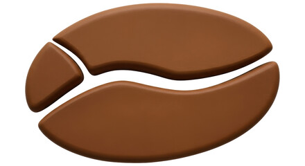 Isolated Coffee Bean